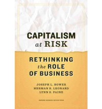 Image of Capitalism at risk : rethinking the role of business
