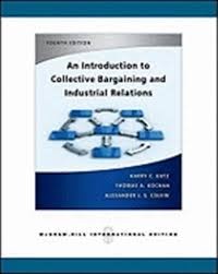 Image of An Introduction to Collective Bargaining and Industrial Relation