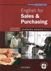 Image of English for Sales & Purchasing