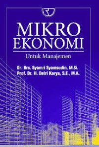 Image of Mikro Ekonomi Untuk Manajemen